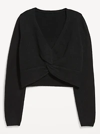 SoSoft Twist-Front Sweater