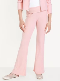 CozePlush Foldover Flare Leggings for Girls