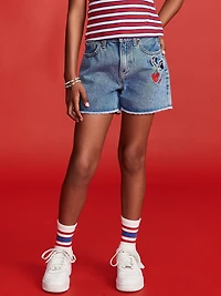 Old Navy x Disney© High-Waisted Cutoff Jean Shorts for Girls