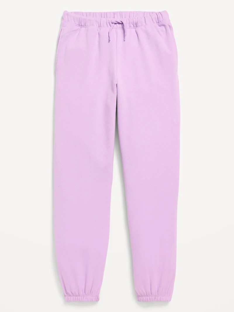 Favorite Fleece High-Waisted Jogger Sweatpants for Girls