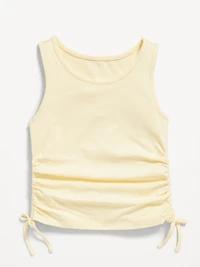 Side-Ruched Tank Top for Girls