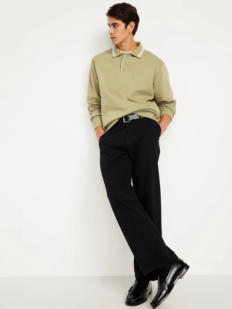 Loose Fleece Polo