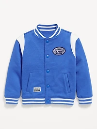 Fleece Bomber Jacket for Toddler Boys