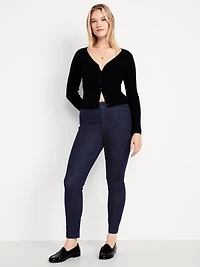High-Waisted Pixie Skinny Ankle Pants