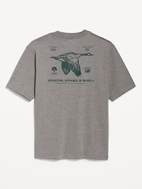 Heavyweight Crew-Neck Graphic T-Shirt