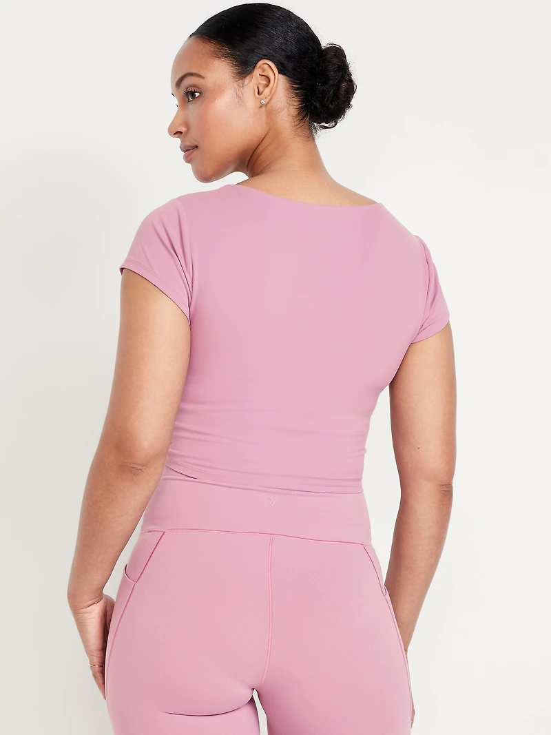 Light Support StudioSmooth Crop Top