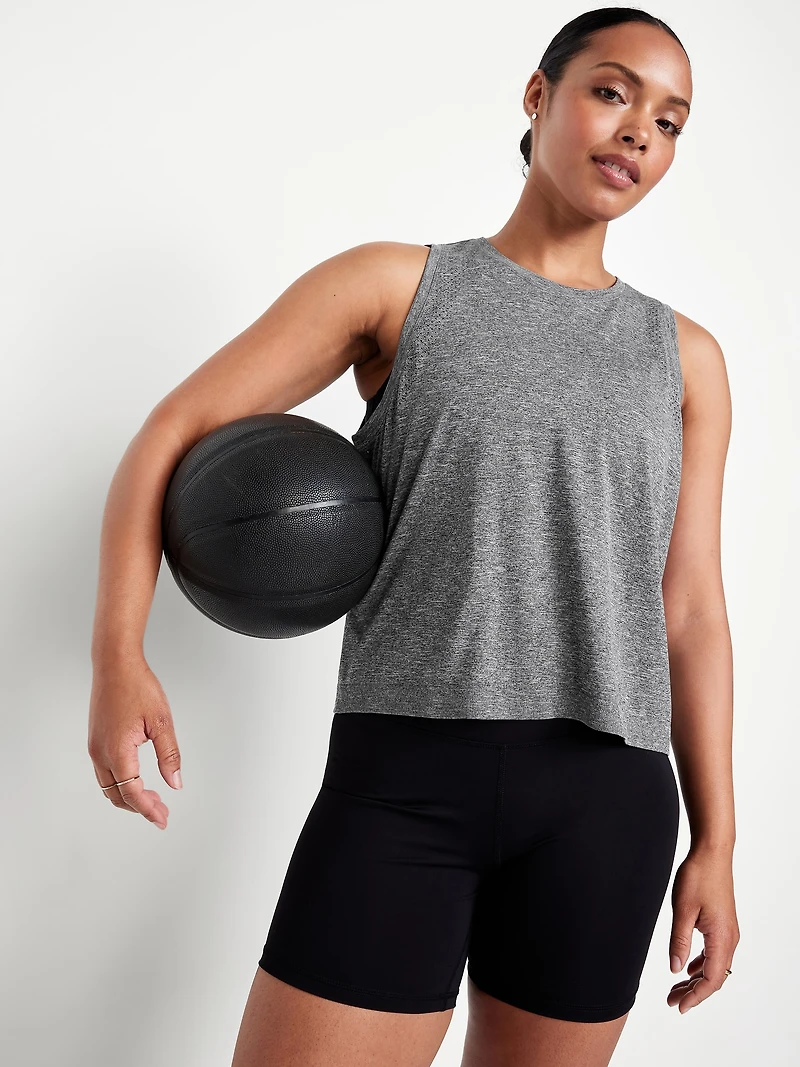 Fluid Seamless Loose Tank Top