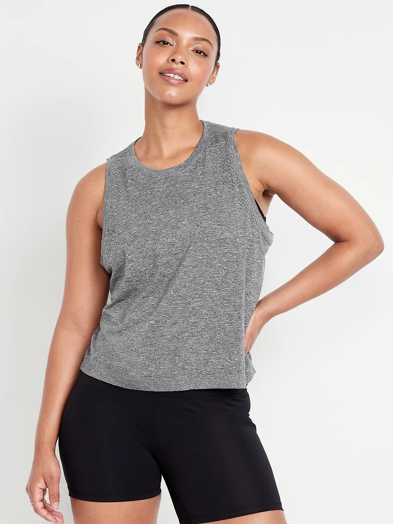 Fluid Seamless Loose Tank Top