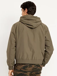 Water-Resistant Tech Zip Jacket
