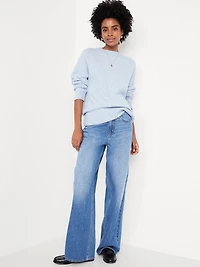 SoSoft Crew-Neck Tunic Sweater
