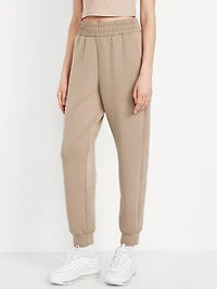 High-Waisted Bounce Fleece Jogger Sweatpants