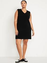 SoSoft Sleeveless Mini Sweater Dress