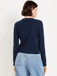 SoSoft Cropped Cardigan Sweater