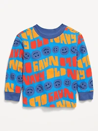 Oversized Heavyweight Long-Sleeve T-Shirt for Toddler Boys