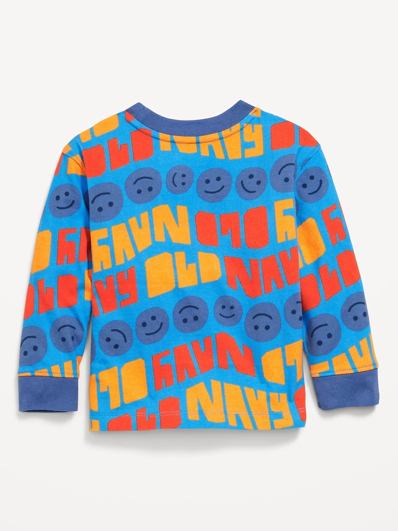 Oversized Heavyweight Long-Sleeve T-Shirt for Toddler Boys
