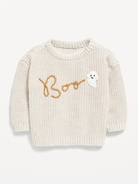Loose Shaker-Stitch Sweater for Baby