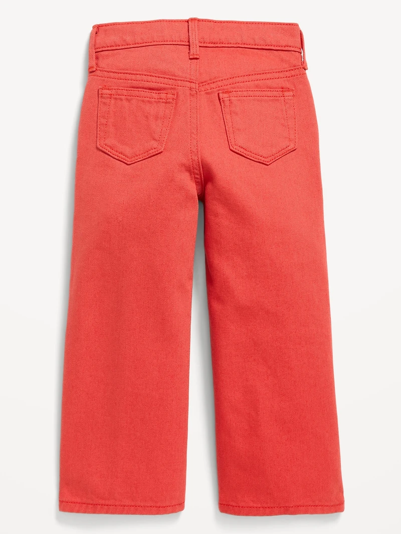 Baggy Wide-Leg Jeans for Toddler Girls