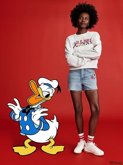 Old Navy x Disney© SoComfy Logo Graphic Sweatshirt