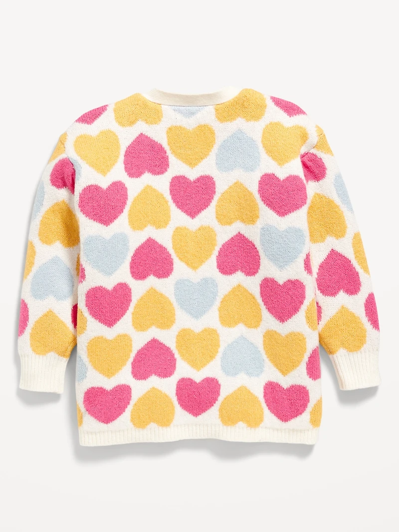 SoSoft Open-Front Tunic Sweater for Toddler Girls