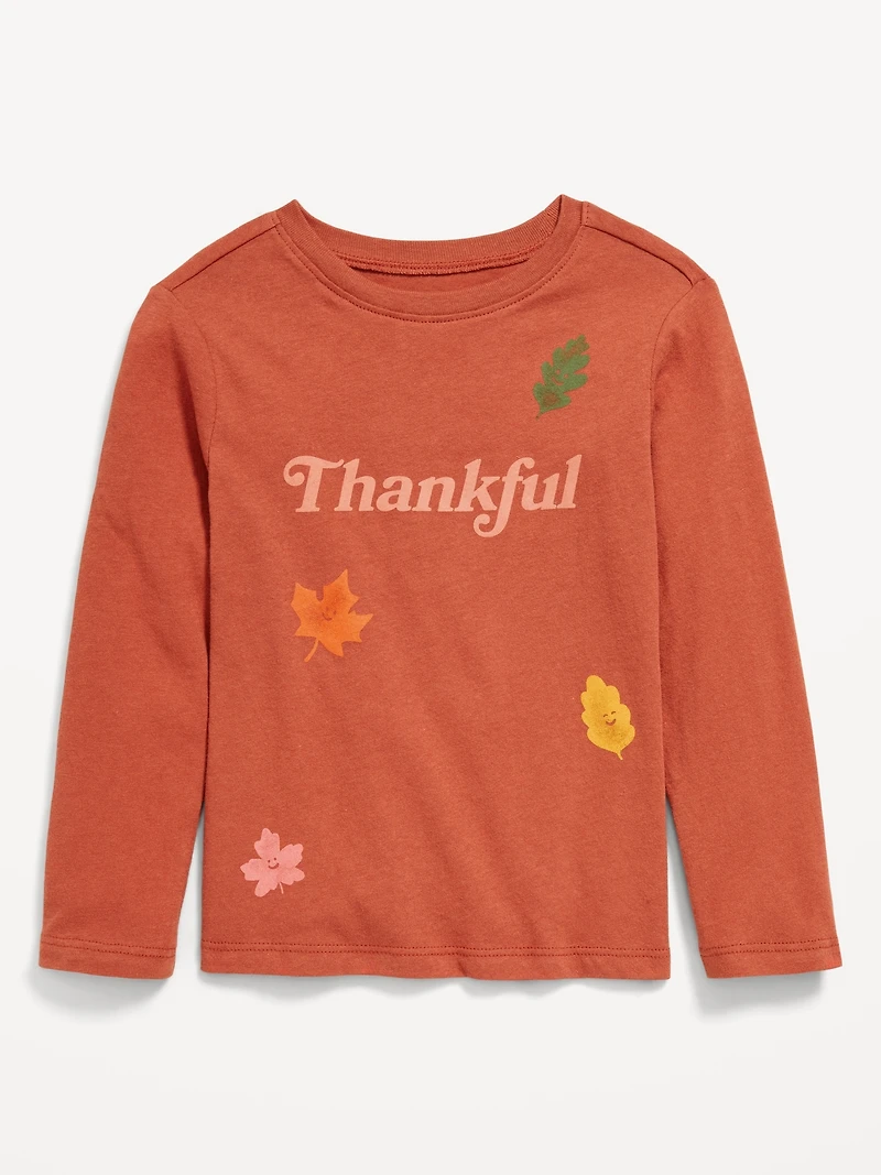 Long-Sleeve Graphic T-Shirt for Toddler