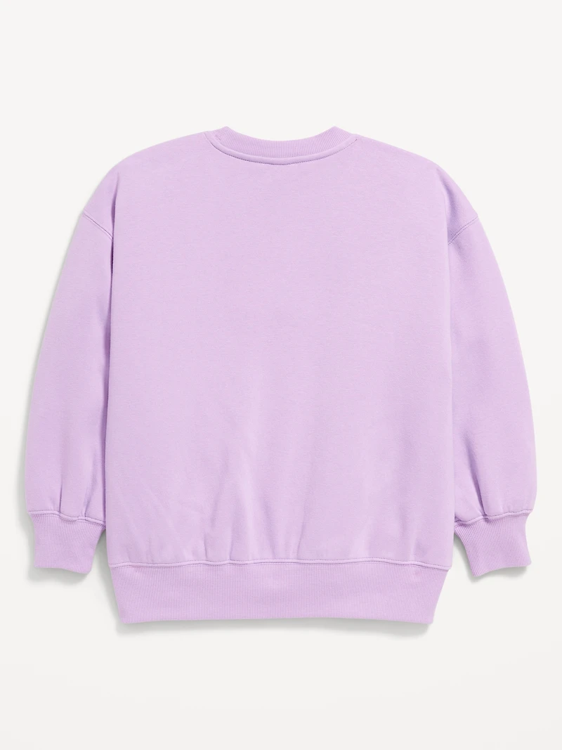Hello Kitty® Oversized Graphic Tunic Sweatshirt for Girls