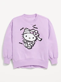 Hello Kitty® Oversized Graphic Tunic Sweatshirt for Girls