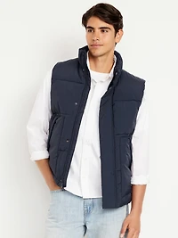 Frost-Free Water-Resistant Puffer Vest