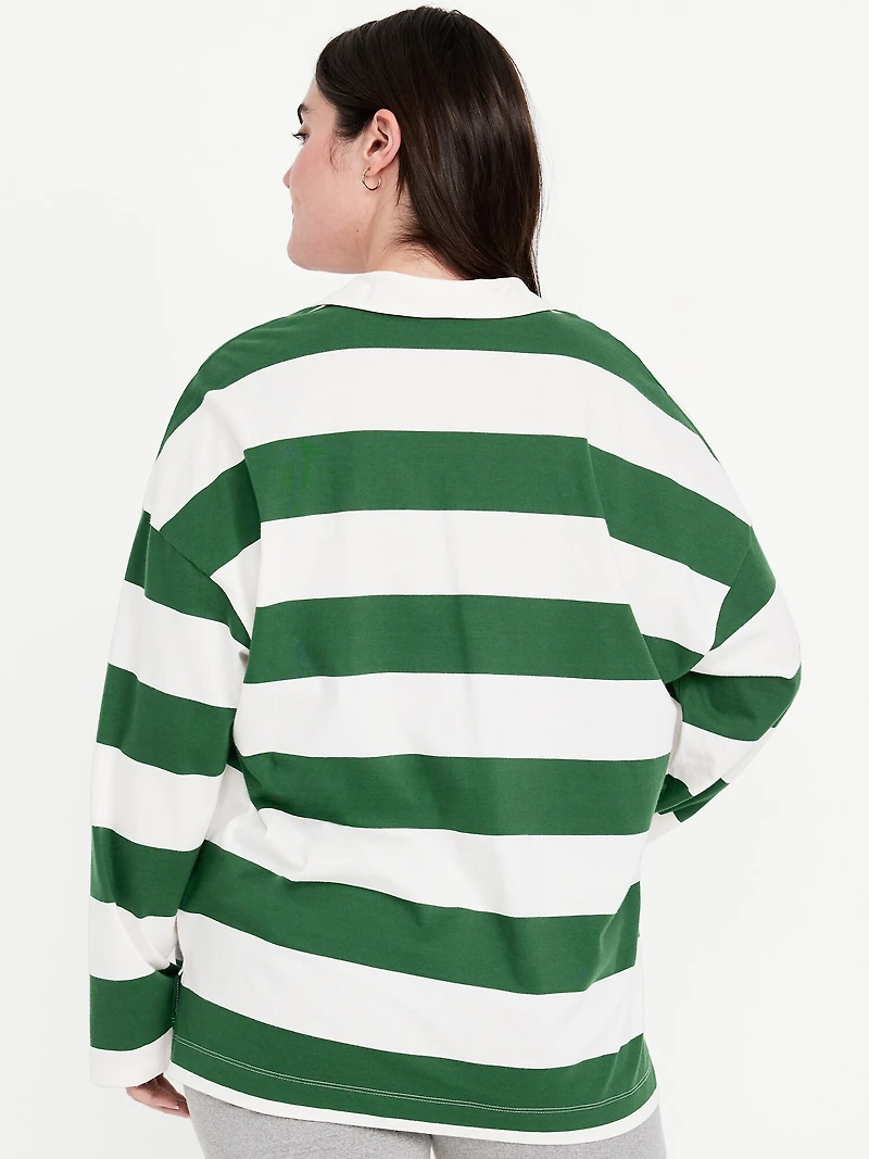 Oversized Rugby Polo
