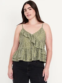 Ruffle Cami Top