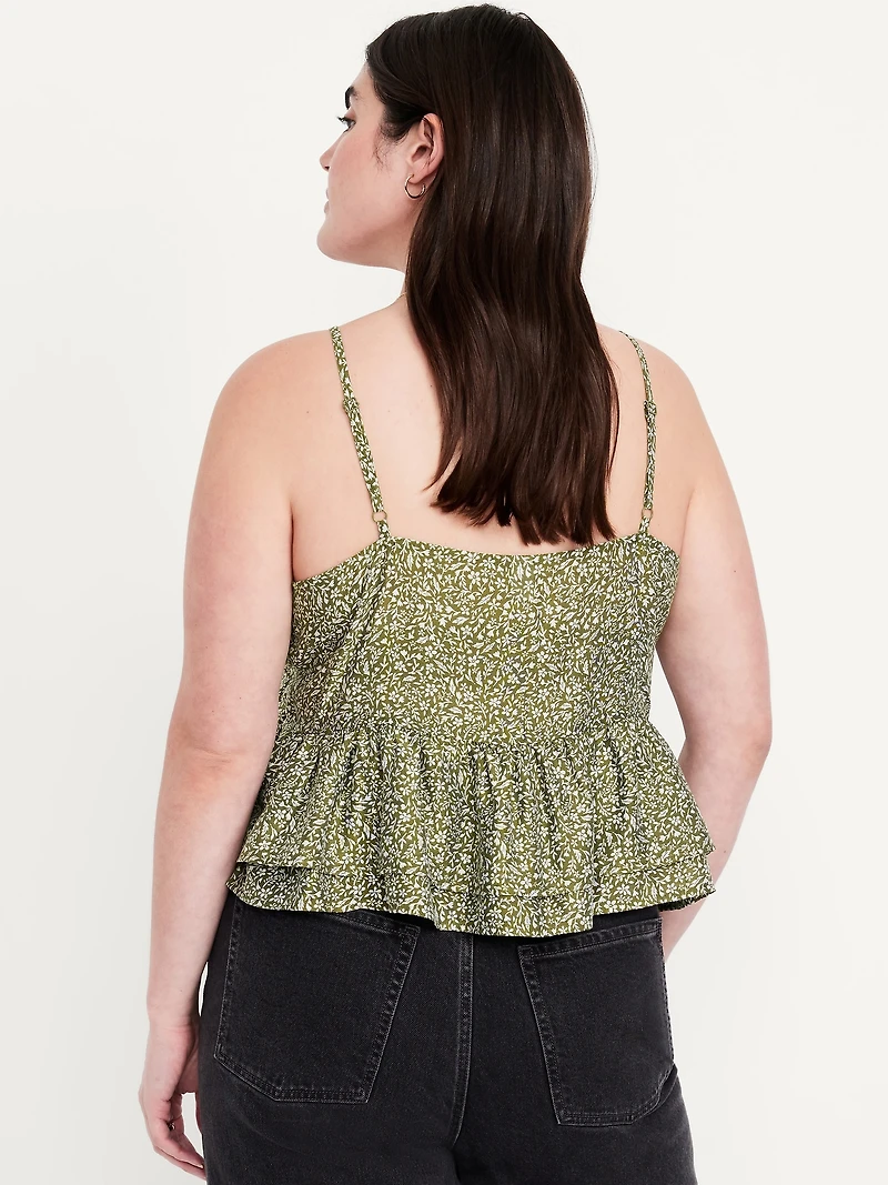 Ruffle Cami Top