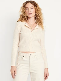 SoSoft Cropped Cardigan Sweater