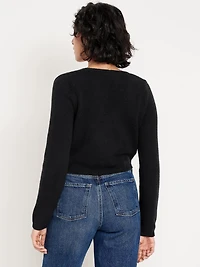 SoSoft Twist-Front Sweater