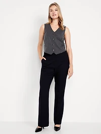 Mid-Rise Taylor Boot-Cut Pants