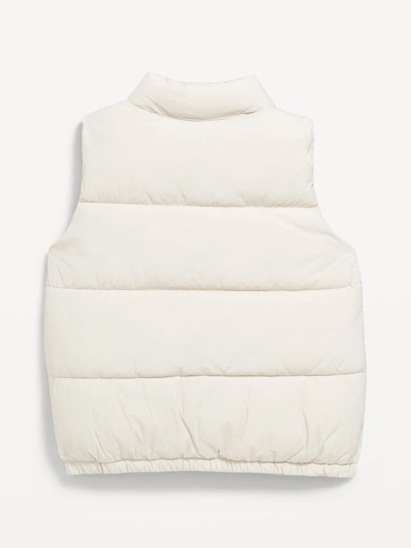 Pocket Puffer Vest for Toddler Boys