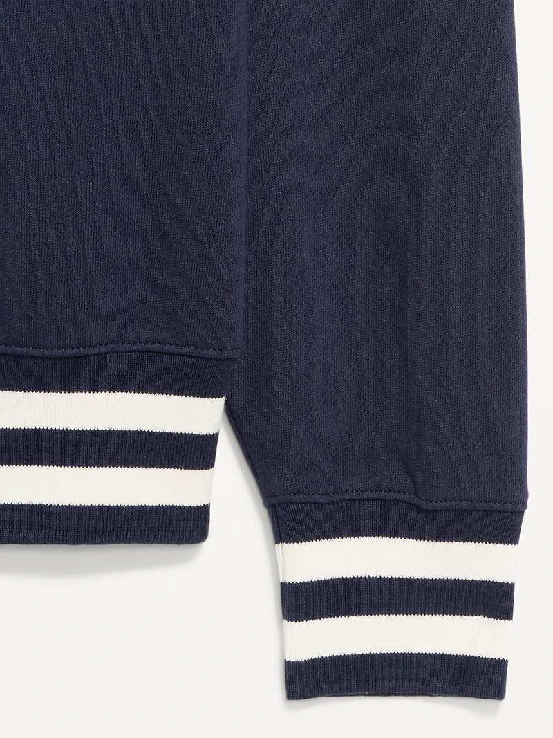 SoComfy Oversized Half-Zip Sweatshirt