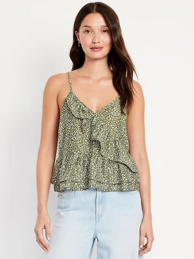 Ruffle Cami Top