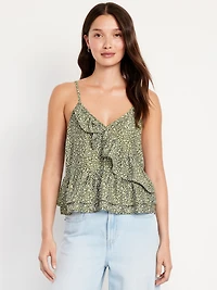 Ruffle Cami Top