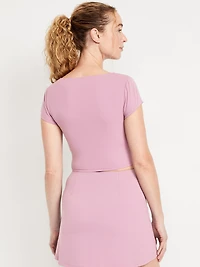 Light Support StudioSmooth Crop Top