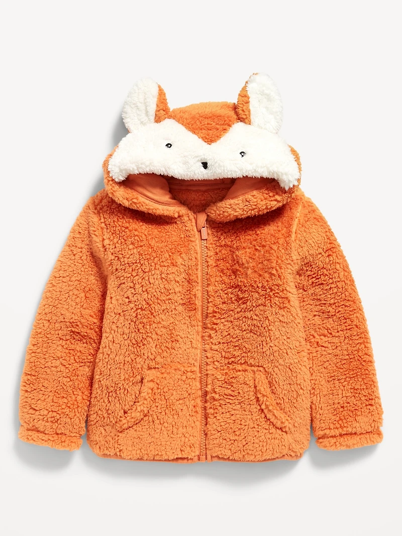 Critter Hooded Jacket for Toddler