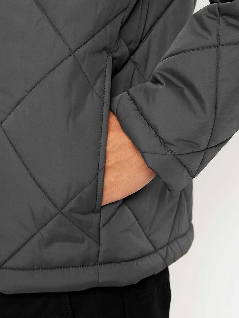 Water-Resistant Quilted Jacket