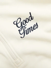 SoComfy Oversized Half-Zip Sweatshirt