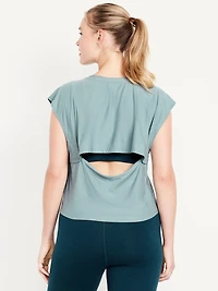 CloudMotion Split-Back Top
