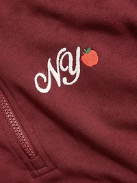 SoComfy Oversized Half-Zip Sweatshirt
