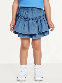 High-Waisted Skort for Toddler Girls