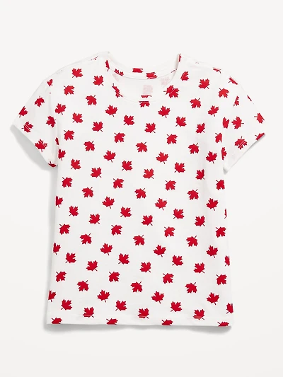 Softest Short-Sleeve Graphic T-Shirt for Girls