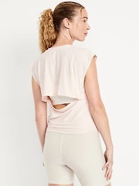CloudMotion Split-Back Top