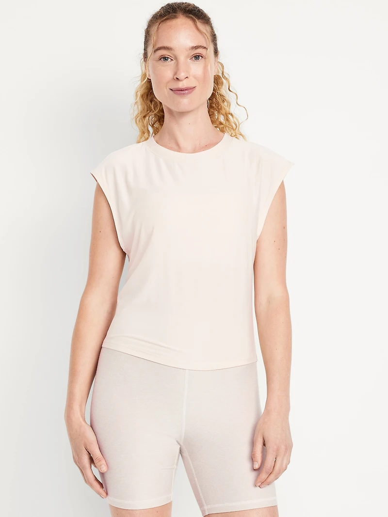CloudMotion Split-Back Top
