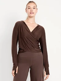 CloudMotion Cross-Front Hoodie