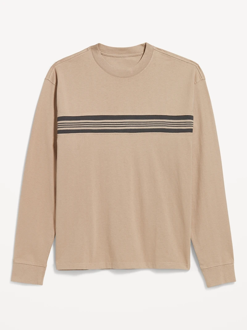 Heavyweight Chest-Stripe T-Shirt
