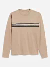 Heavyweight Chest-Stripe T-Shirt